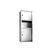 Stainless steel recessed paper towel dispenser and waste bin for shopping mall hotel and airport bathroom